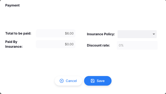 Prescription Payment Modal