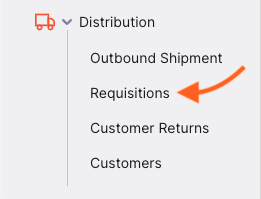 Requisition nav