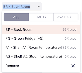 Location picker