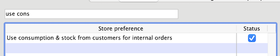 Use consumption & stock from customers for internal orders