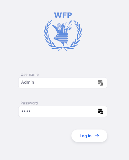 Custom logo login