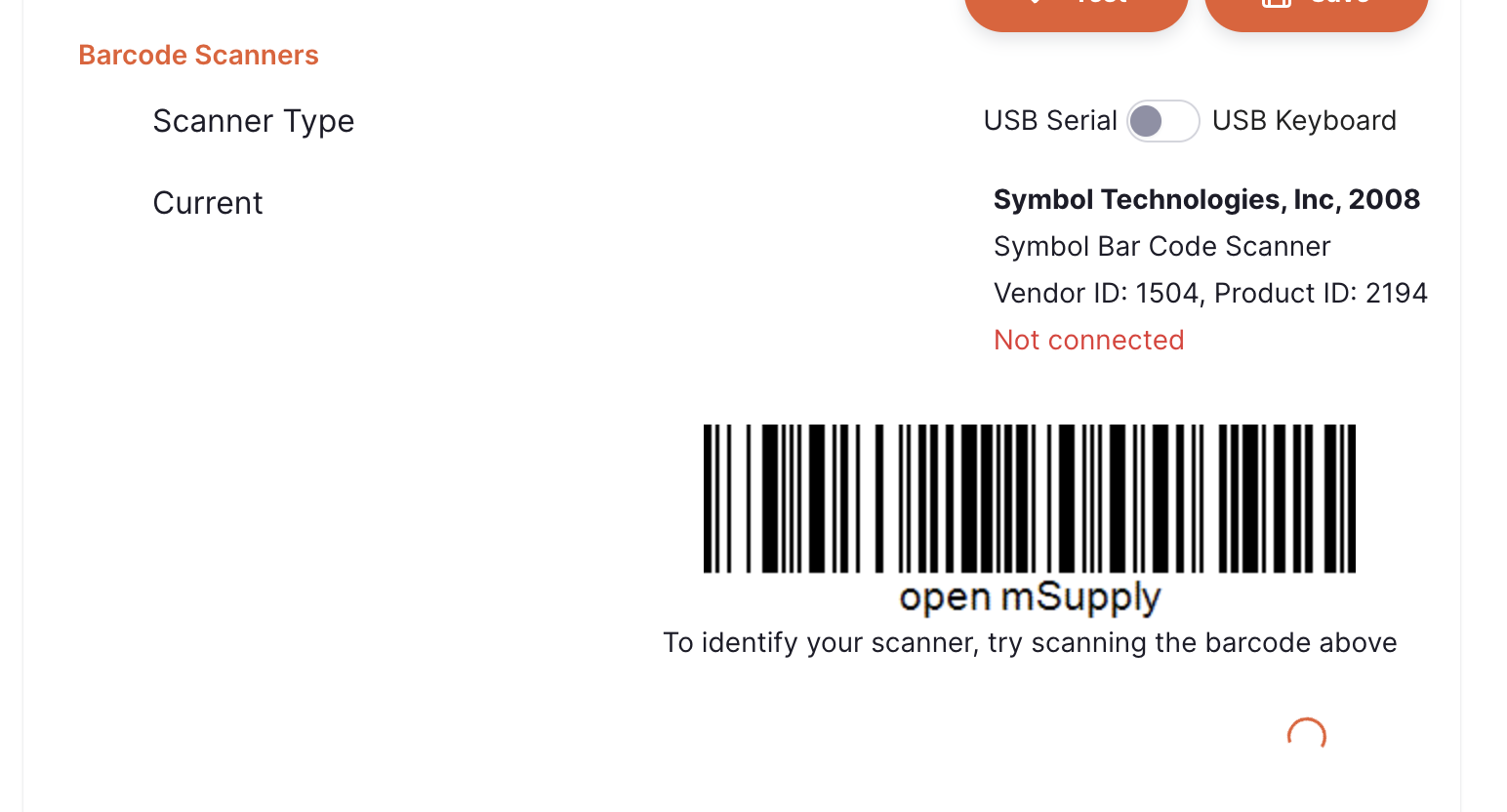 Barcode scanner