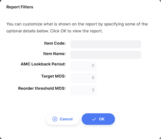 stock status filter