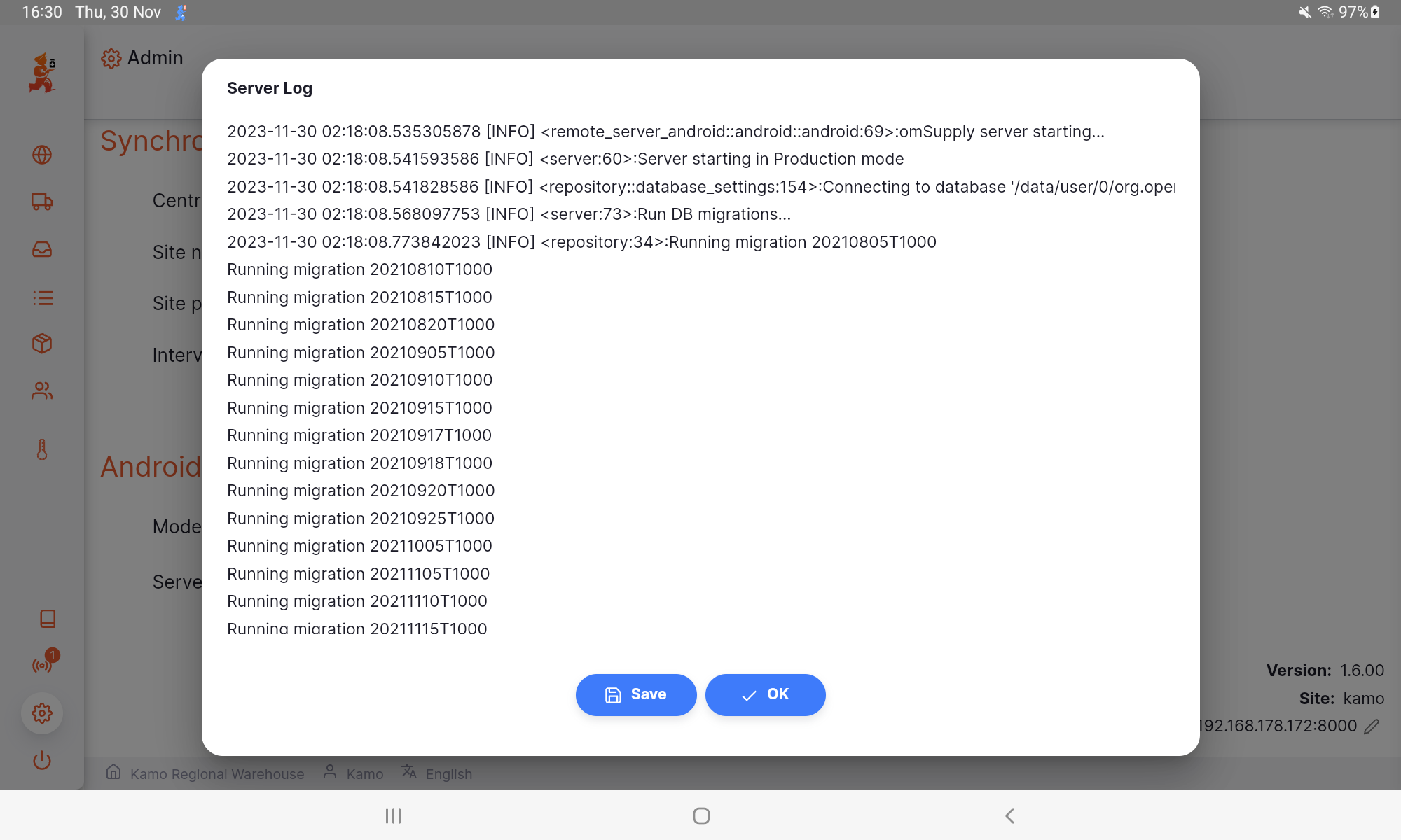 Mobile log viewer