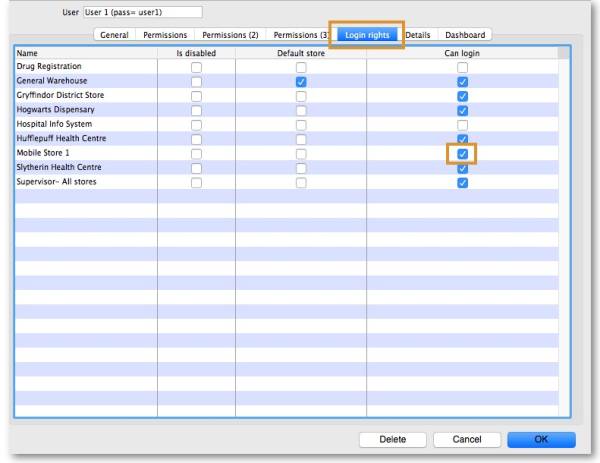 Custom invoices button on Navigator