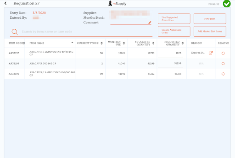 Custom invoices button on Navigator