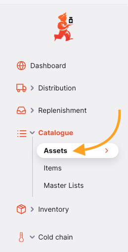 Assets nav
