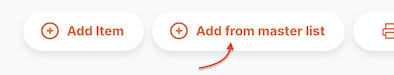 Add Item button